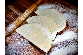 Чебурек з м'ясом