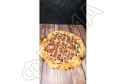 Баварська з печерицями піца