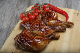 Чверть куряча смажена