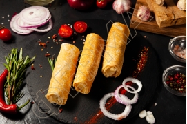 Млинці з м'ясом 