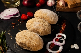 Котлети курячі з грибами