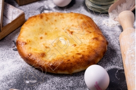 Хачапурі з м'ясом