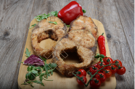 Стейк товстолоба смажений